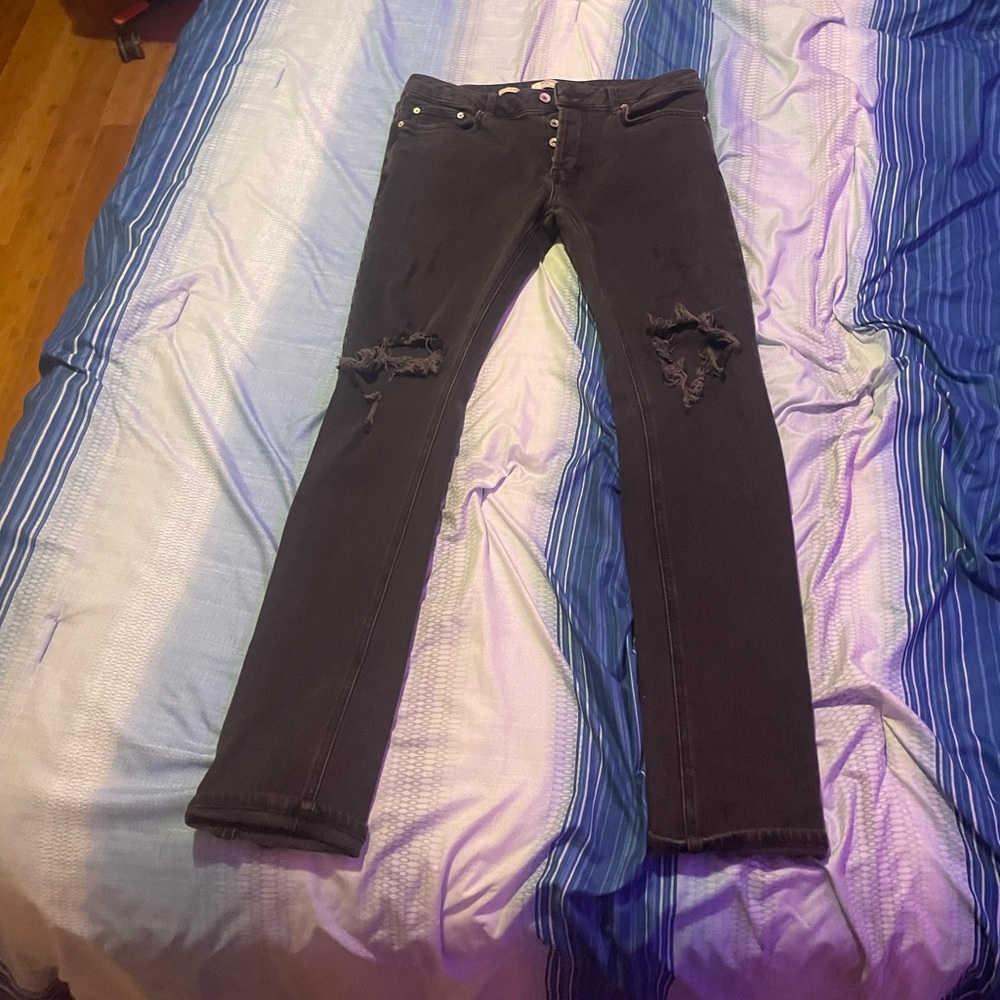 Top man Black Jeans